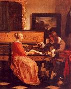 Gabriel Metsu The Music Lesson china oil painting reproduction